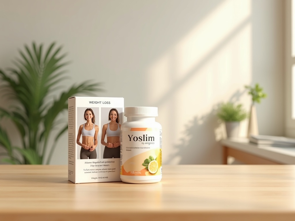 Hình ảnh sản phẩm Yoslim kèm hiệu quả giảm cân thực tế từ người dùng